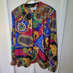 Vintage Gay Boyer New York 14 Fancy Blouse